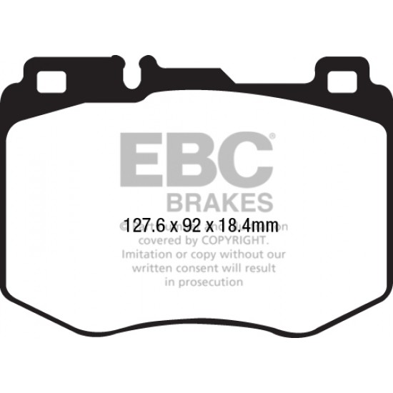 Klocki EBC Brakes Greenstuff 6000 Series 4x4 DP62210