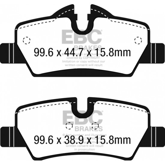 Klocki EBC Brakes Yellowstuff DP42228R