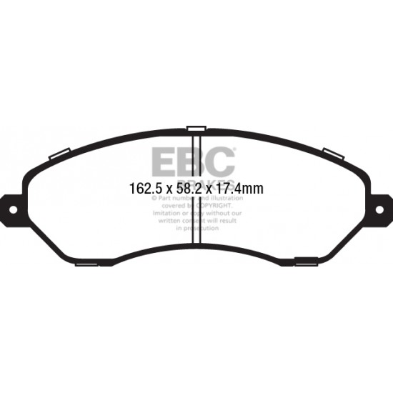 Klocki EBC Brakes Ultimax2 DPX2231