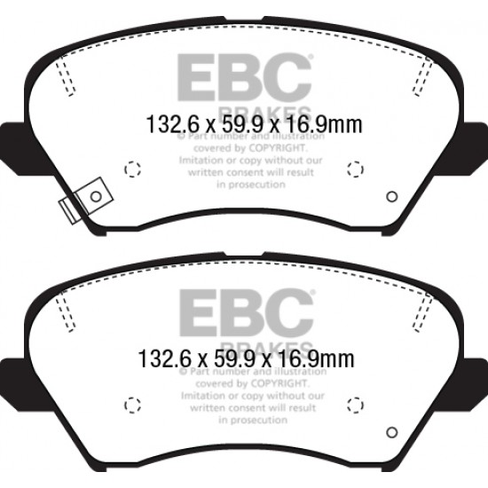 Klocki EBC Brakes Ultimax2 DPX2232