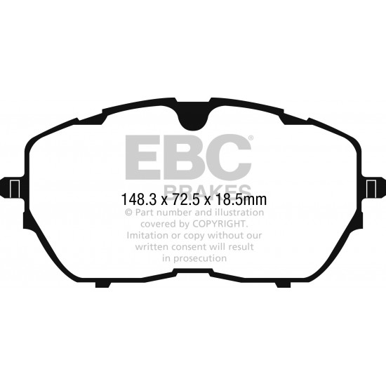 Klocki EBC Brakes Yellowstuff DP42265R