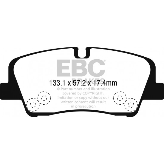 Klocki EBC Brakes Ultimax2 DPX2283