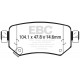 Klocki EBC Brakes Yellowstuff DP42287R