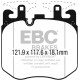 Klocki EBC Brakes Yellowstuff DP42304R