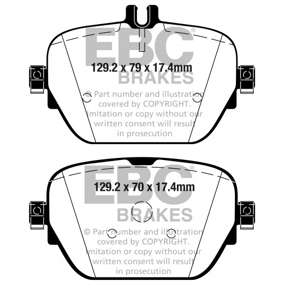 Klocki EBC Brakes Yellowstuff DP42314R