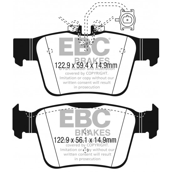 Klocki EBC Brakes Yellowstuff DP42315R