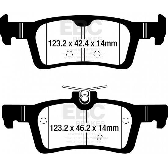 Klocki EBC Brakes Yellowstuff DP42319R