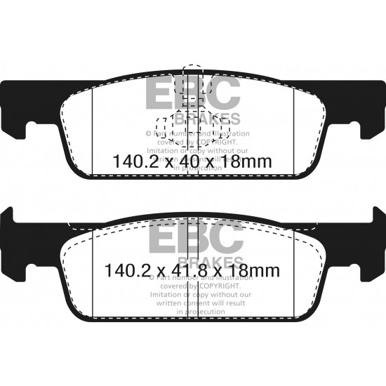 Klocki EBC Brakes Ultimax2 DPX2335