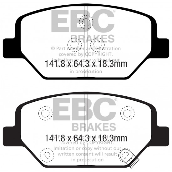 Klocki EBC Brakes Yellowstuff DP42351R