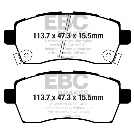 Klocki EBC Brakes Ultimax2 DPX2352