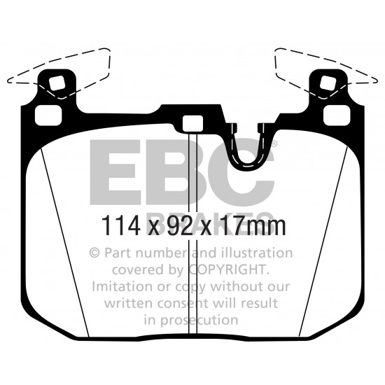 Klocki EBC Brakes Yellowstuff DP42360R