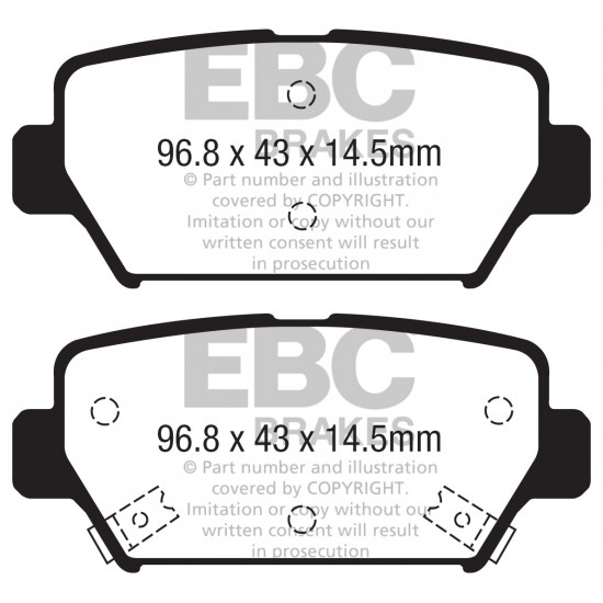 Klocki EBC Brakes Ultimax2 DPX2369