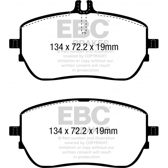 Klocki EBC Brakes Yellowstuff DP42388R