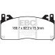 Klocki EBC Brakes Yellowstuff DP43055R