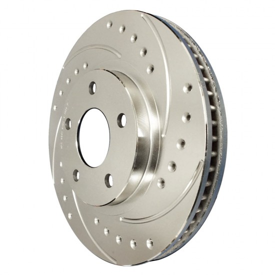 Tarcze SP Performance Cross Drilled & Slotted F26-45085